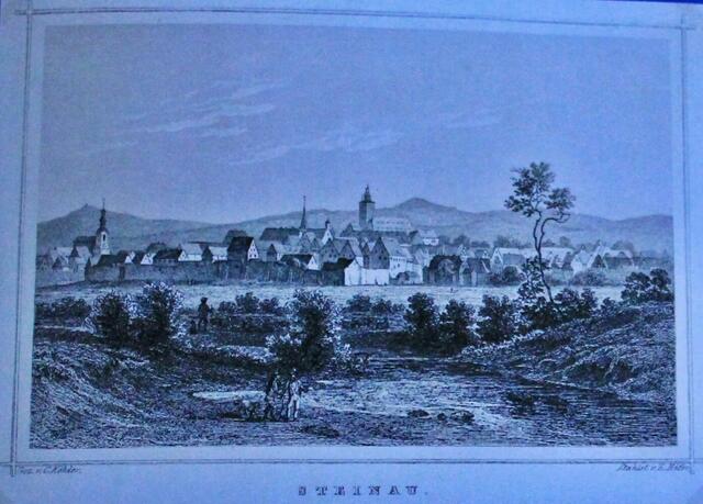 Steinau - eine alte Ansicht