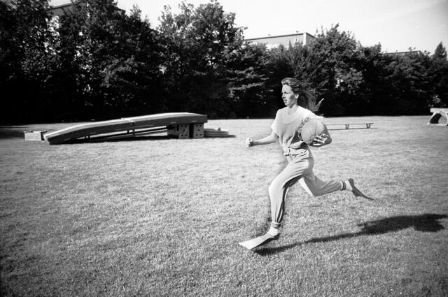 Sportfest Ende Juni 1986 der Dietrich-Bonhoeffer-Schule.