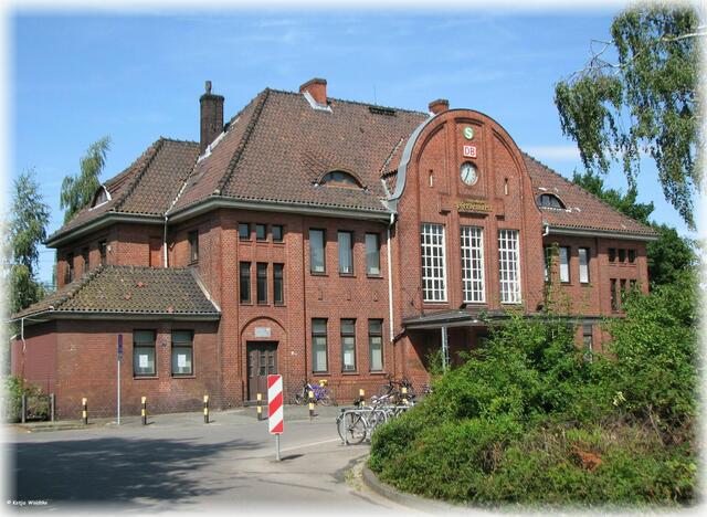 Der Bahnhof Pferdemarkt Langenhagen im August 2010 (Foto: Katja Woidtke)