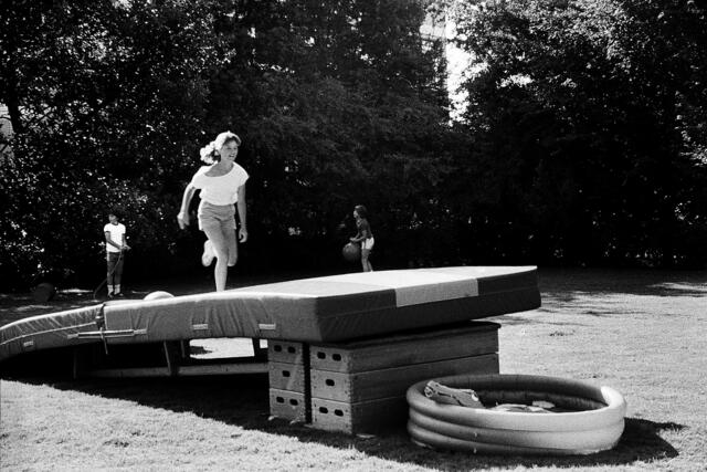 Sportfest Ende Juni 1986 der Dietrich-Bonhoeffer-Schule.