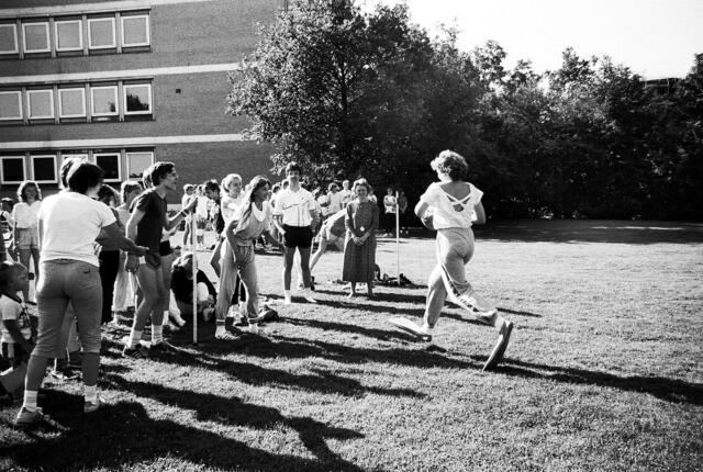 Sportfest Ende Juni 1986 der Dietrich-Bonhoeffer-Schule.