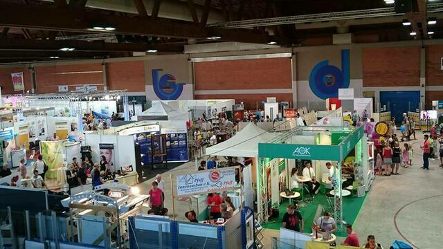 Blick von oben auf die LEWA 2016