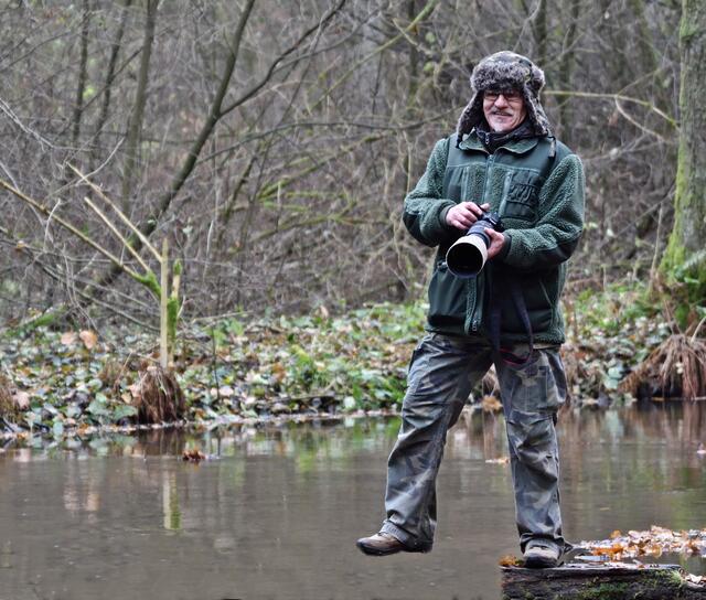 " Reinhold, bitte noch einen kleinen Schritt nach rechts "  :-)