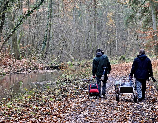 Der Rundgang neigt sich dem Ende zu und die Helden sind müde