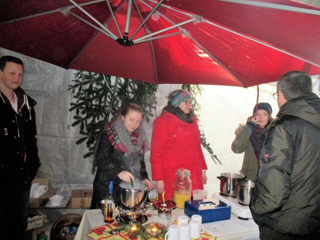 Der Stand der "Junggesellinnen " !