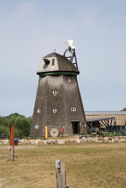 die Mühle derzeit leider ohne Flügel