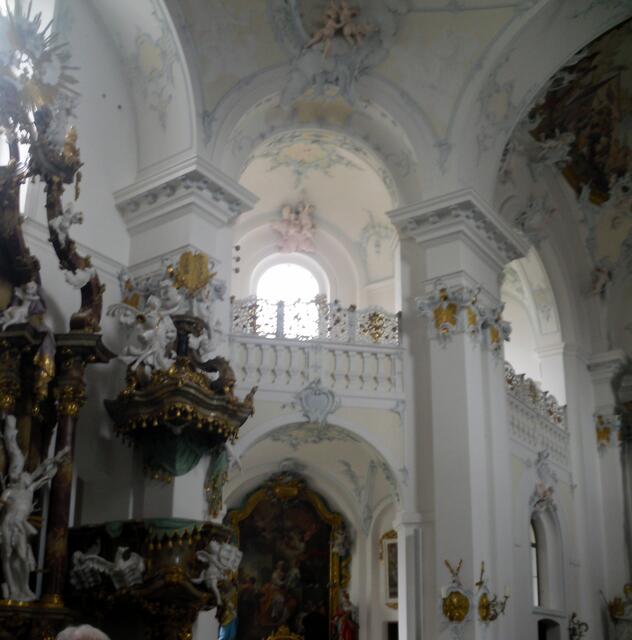 Michelangelo Rott Am Inn die berühmte Sehenswürdigkeit, die Rokokokirche natürlich ein Muss für