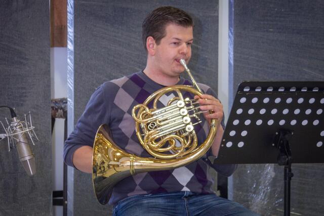 Martin Nägeles weihnachtliches Horn