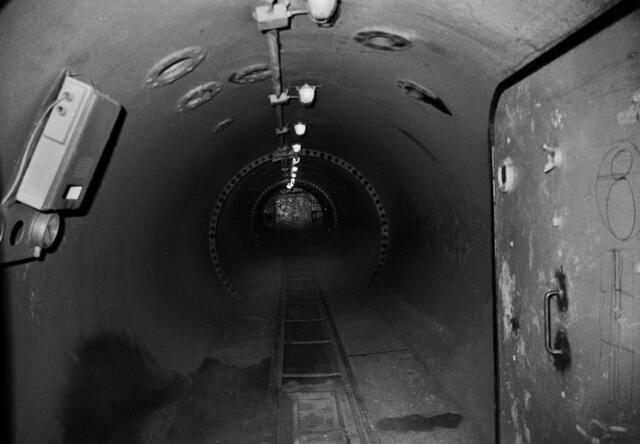 Der Tunnel Richtung Marienstraße.