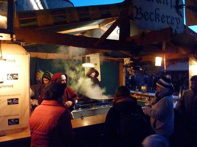 Weihnachtsmarkt Hannover ● Mittelalter-Küche.