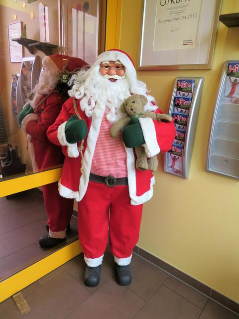 Nikolaus erwartete uns schon.