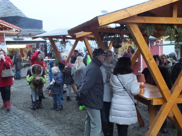 gut besucht..