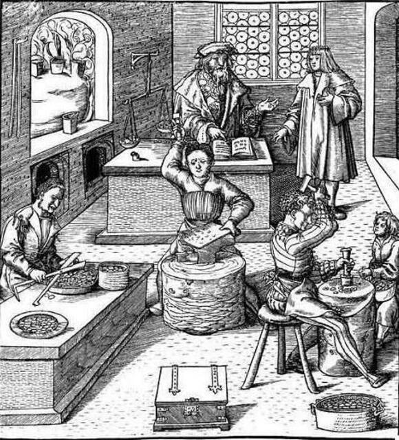 Münzprägung 1517
