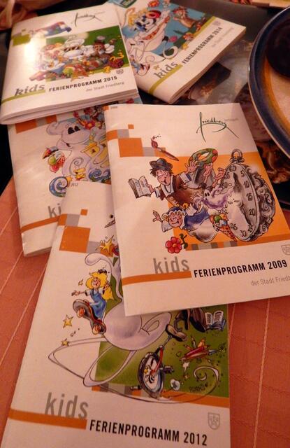 Unter anderem macht sie auch die Programme zum Ferienprogramm der Stadt Friedberg