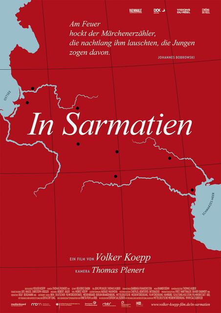 Presseheft zum Film von VOLKER KOEPP (Regie &amp; Buch), THOMAS PLENERT (Kamera), RAINER BÖHM (Musik) &gt; IN SARMATIEN &gt; &gt; http://www.salzgeber.de/presse/dvd_cover/gross/sarmatien300.jpg | Foto: wie vor