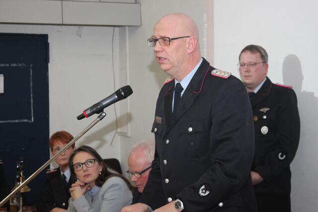 Stadtbrandmeister Henning Brüggemann