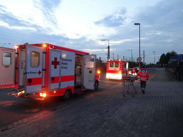 Sanitätsfortbildung mit Fallbeispielen; © F. Hentschel/DRK Laatzen