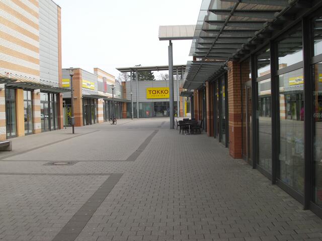 Viel Platz für Fußgänger