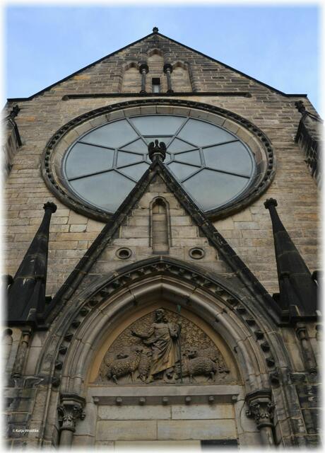 Zugemauertes Südportal der Gartenkirche Hannover (Foto: Katja Woidtke)