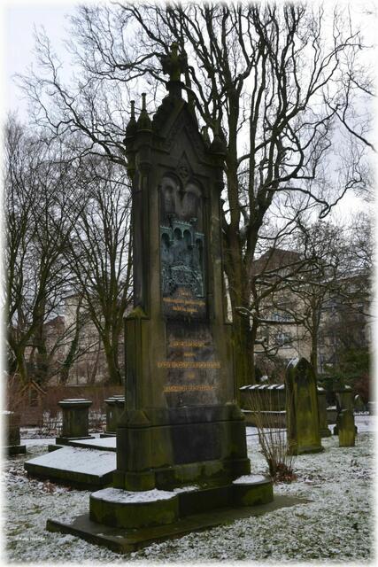 Grabmal des Lehrers Friedrich Krancke auf dem Gartenfriedhof Hannover (Foto: Katja Woidtke)