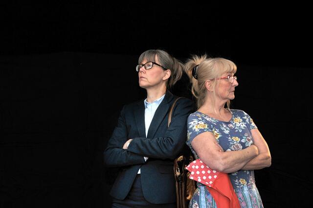 Birgit Ehrlinspiel (l.) und Gabi Dragon.