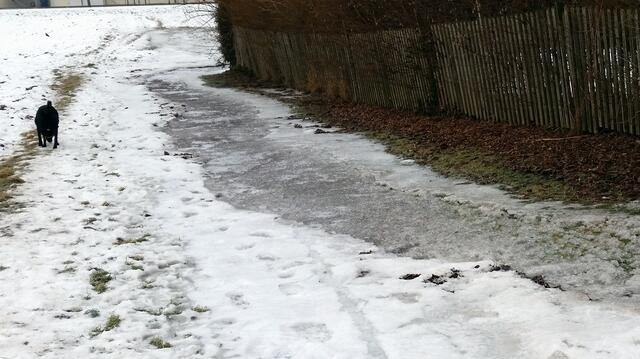 Wenn die Ach einen Ausflug machen will, macht sie ihn eben