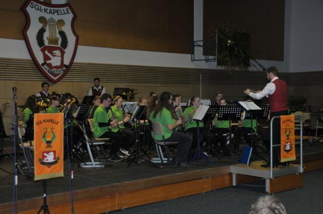Die SGL-Jugendkapelle unter Leitung von Florian Helgemeir | Foto: Thomas Träger
