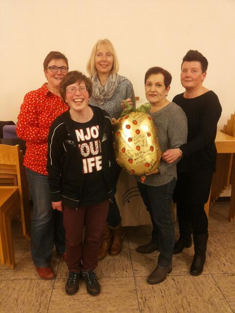 Unser Wanderpokal... die goldene Erdbeere