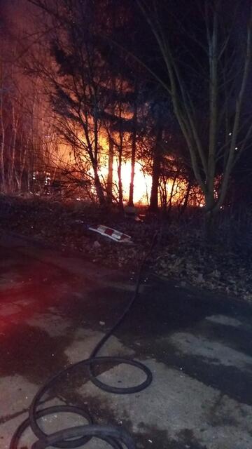 Vollbrand. | Foto: Feuerwehr Gelsenkirchen
