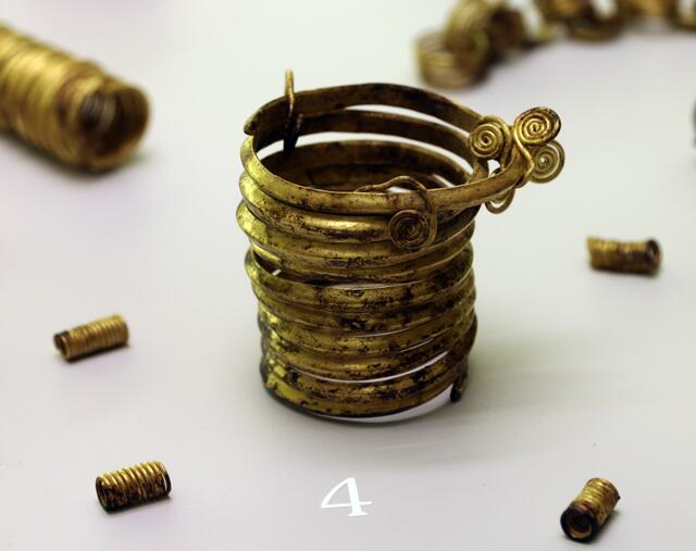 Gold und Reichtum damals