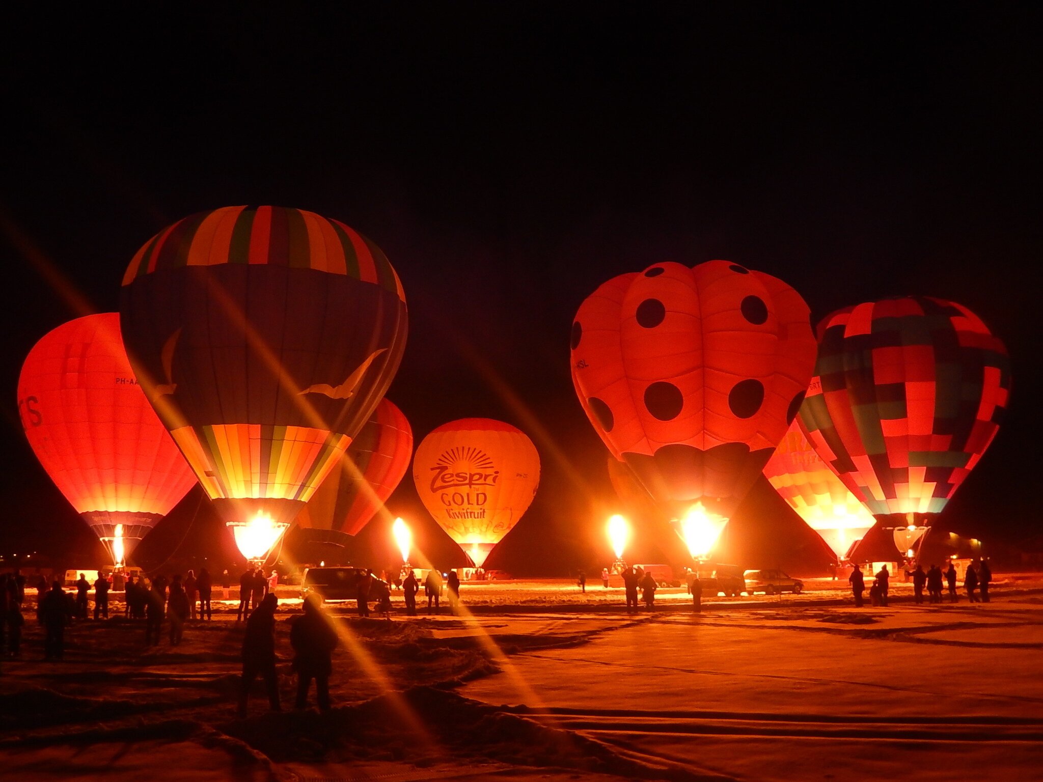 Ballonglühen in Inzell - Inzell