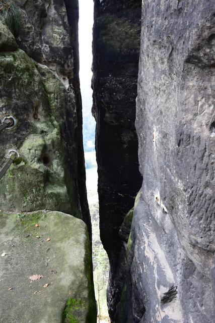 Durchblick, wenn auch schmal. So was soll im geistigen Leben auch vorkommen