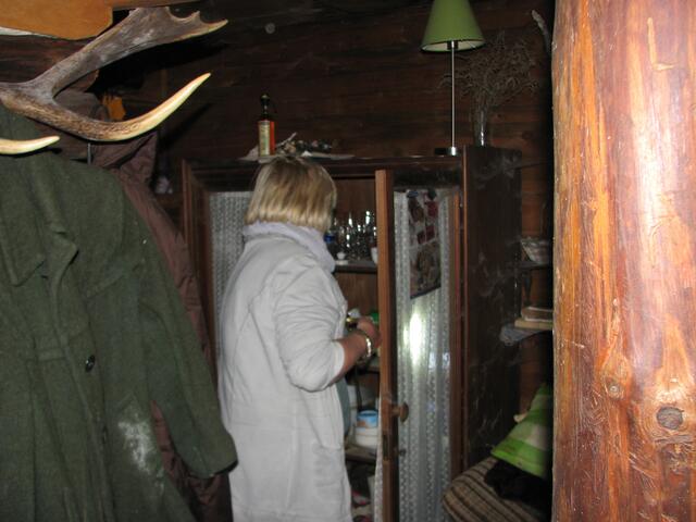 Was für schöne Wintertage waren es in der warmen Hütte, jetzt verfällt alles.