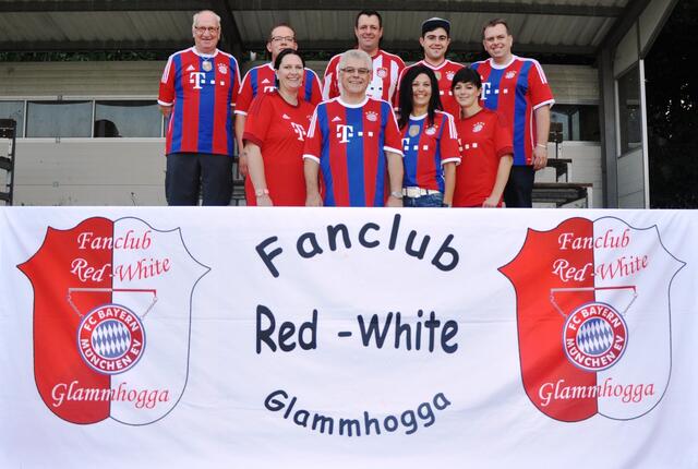 Rudi mit seiner letzten Vorstandschaft 2015 - 17