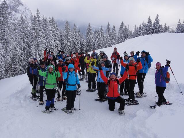 Am dritten Tag wurde in Ehrwald aufgrund der Lavinengefahr eine neue, aber ebenfals sehr interessante Tour gewählt!