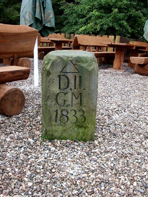 Gaußstein am Annaturm Deisterkamm