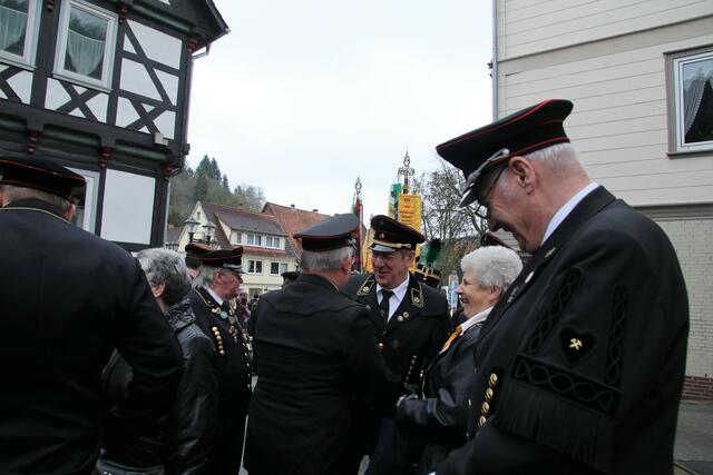 Aufstellung zur Bergparade