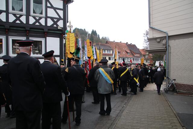 Aufstellung zur Bergparade