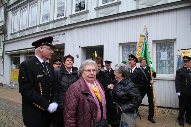 Aufstellung zur Bergparade