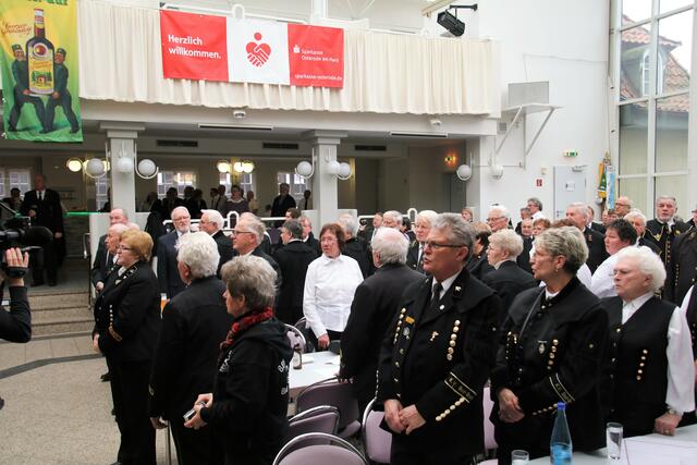 gemeinsam wird das Steigerlied gesungen