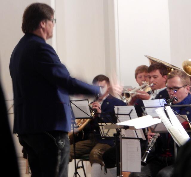 Die Stadtkapelle umrahmte die Messe musikalisch