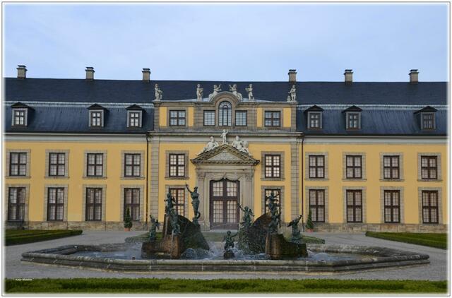 Neptunbrunnen im Orangenparterre des Großen Gartens Herrenhausen (Foto: Katja Woidtke)