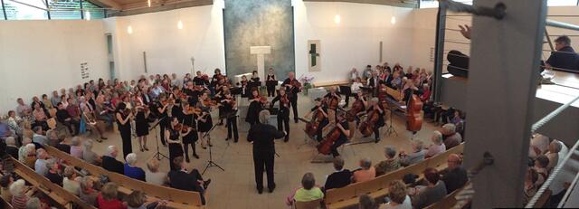 Serenade in der Emmauskirche in Neusäß