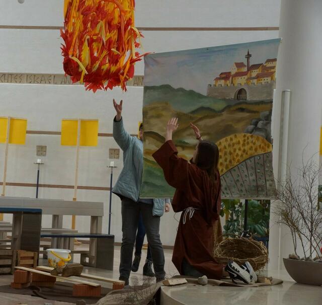 Feuer kommt vom Himmel