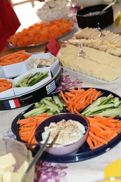 frische Gemüse-Rohkost