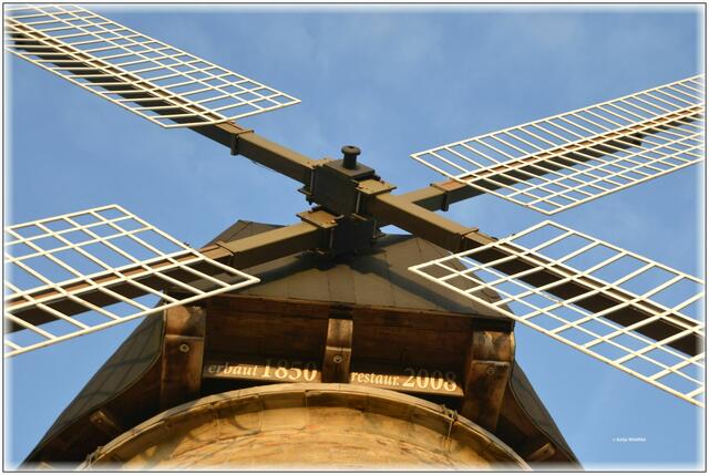 Kappe der Rodenberger Mühle (Foto: Katja Woidtke)
