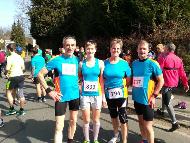 Post SV Lehrte: 10 km Reinhard, Mandy, Birgit und Dirk