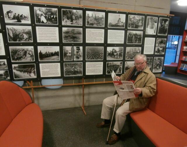 Linden-Hobbyhistoriker Horst Deuker war auch anwesend.