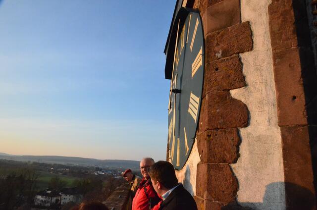 Auf dem Glockenturm