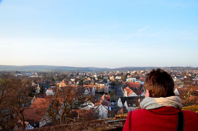 Blick vom Glockenturm ins Wohratal